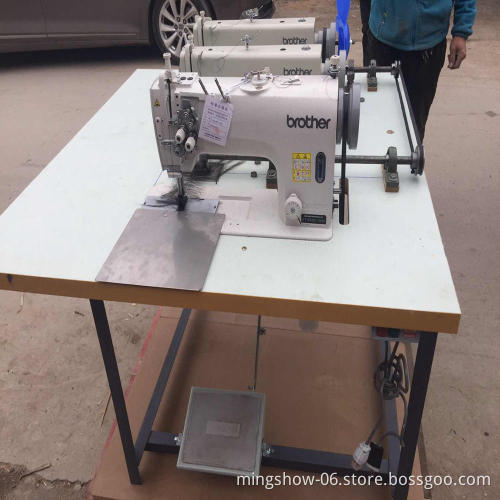Wholesale good quality industrial three head hair weft machine